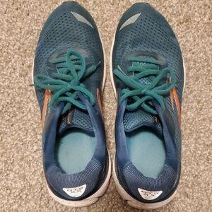 Brooks Blue and Orange Running Shoes